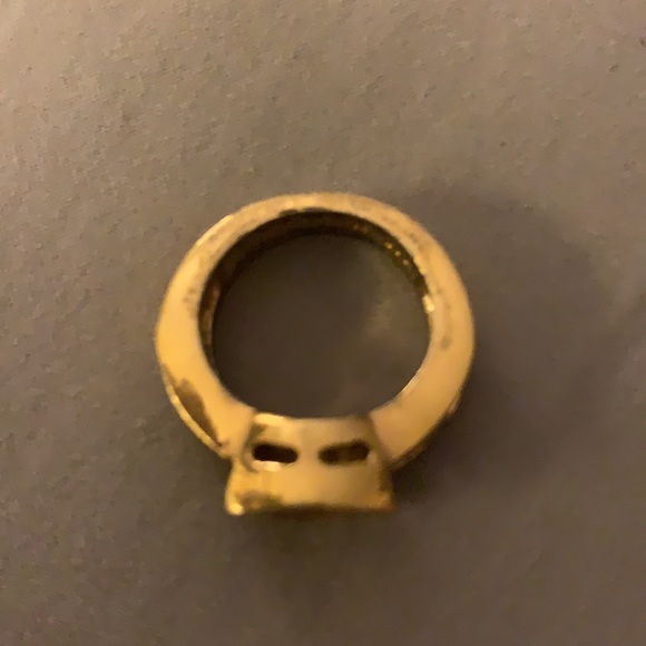 Retro citrine/alexandrite ring - Picture 4 of 13